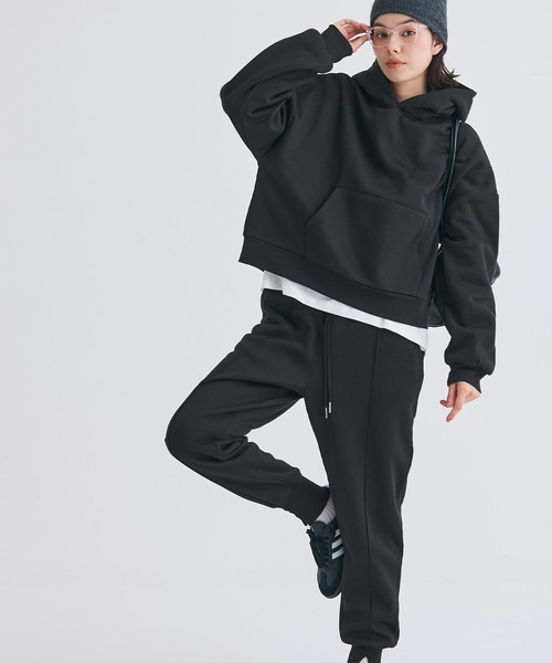 裏起毛ジョーゼットリブパンツ（その他パンツ）｜coca（coca