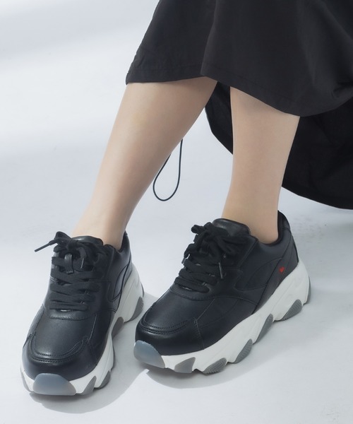 2WAYシューレース 厚底スニーカー（スニーカー）｜AnNet（アネット）