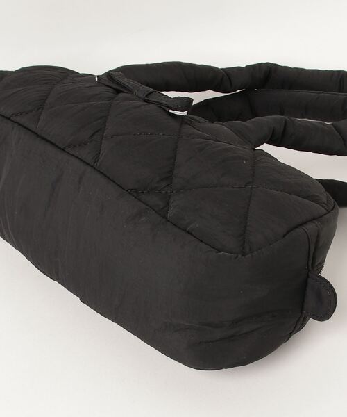 WEGO（ウィゴー）の「WEGO/パフリボンハンドバッグ（ハンドバッグ・レディース・グリーン/アイボリー/ブラック・FREE）」の6枚目の写真