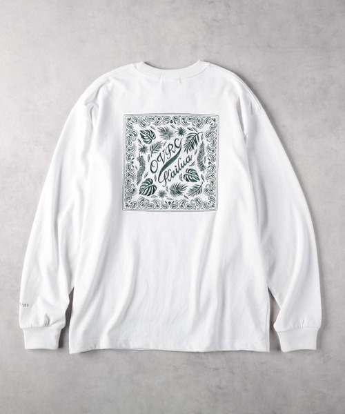 【OVRC】バンダナ刺繍長袖Tシャツ（Tシャツ/カットソー）｜Right-on（ライトオン）