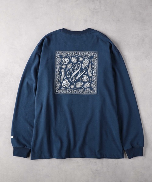 【OVRC】バンダナ刺繍長袖Tシャツ（Tシャツ/カットソー）｜Right-on（ライトオン）