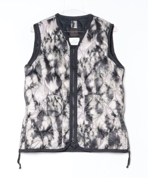 TAION（タイオン）の「【TAION】タイオン MILITARY V NECK W-ZIP DOWN VEST TAION-001ALSZML-1（ベスト・メンズ・ベージュ系その他/ネイビー/ブラック/ダークオリーブ/その他・SMALL/MEDIUM/LARGE/X-LARGE/XX-LARGE）」の10枚目の写真