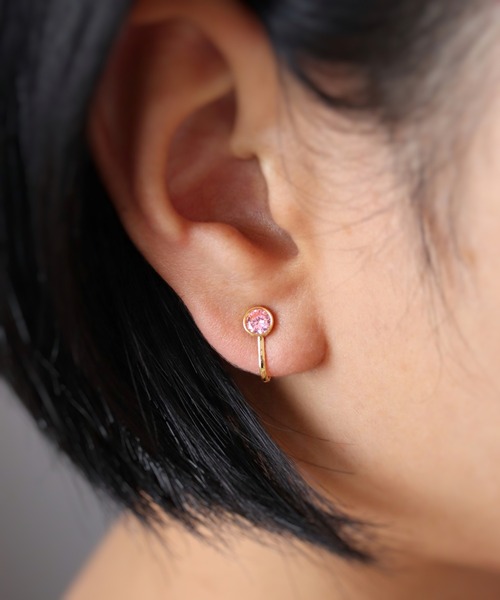 CERCA(チェルカ)の「KAM.accessory/ジルコニアイヤリング/サージカルステンレス316(イヤリング・レディース・C/D/E/F/A/H/B/G/I・FREE)」の22枚目の写真