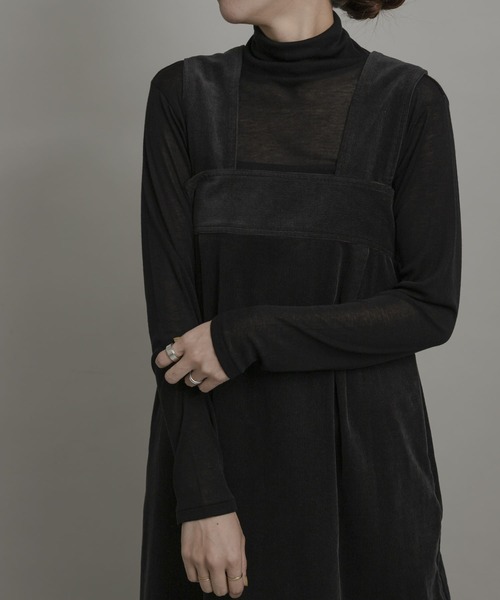 URBAN RESEARCH Sonny Label（アーバンリサーチサニーレーベル）の「ライトシアーハイネックプルオーバー（Tシャツ/カットソー・レディース・オフホワイト/ブラック/ブラウン系その他・FREE）」の7枚目の写真