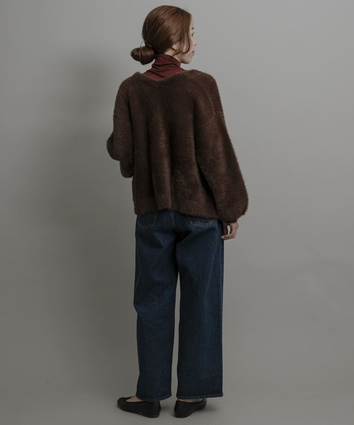 URBAN RESEARCH Sonny Label（アーバンリサーチサニーレーベル）の「ライトシアーハイネックプルオーバー（Tシャツ/カットソー・レディース・オフホワイト/ブラック/ブラウン系その他・FREE）」の19枚目の写真