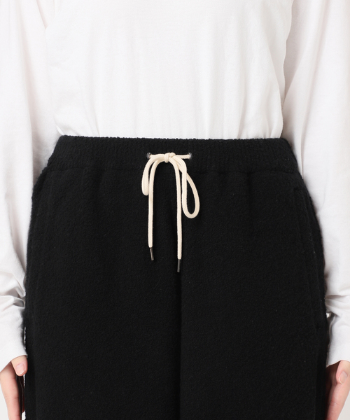 walenode(ウェルノード)の「【walenode / ウェルノード 】ウールブークレ サイドポケットパンツ(その他パンツ・レディース・ブラック・FREE)」の10枚目の写真