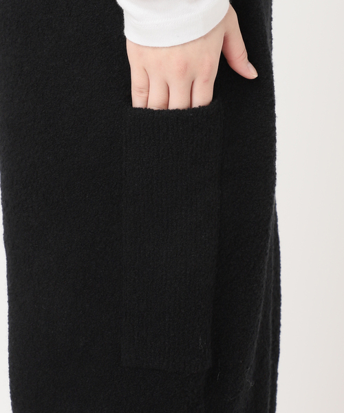 walenode(ウェルノード)の「【walenode / ウェルノード 】ウールブークレ サイドポケットパンツ(その他パンツ・レディース・ブラック・FREE)」の13枚目の写真