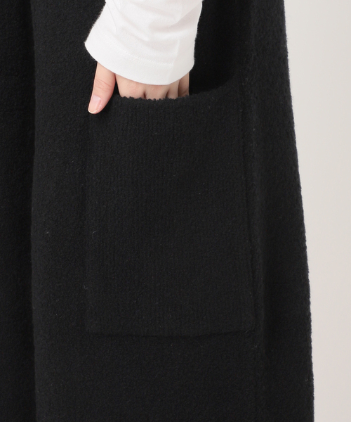 walenode(ウェルノード)の「【walenode / ウェルノード 】ウールブークレ サイドポケットパンツ(その他パンツ・レディース・ブラック・FREE)」の14枚目の写真
