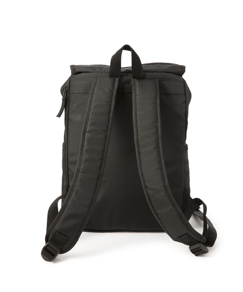 MILKFED.（ミルクフェド）の「FLAP BACKPACK（バックパック/リュック/ロゴ/ナイロン）（バックパック/リュック・レディース・ブラック/グレー・ONE SIZE）」の5枚目の写真