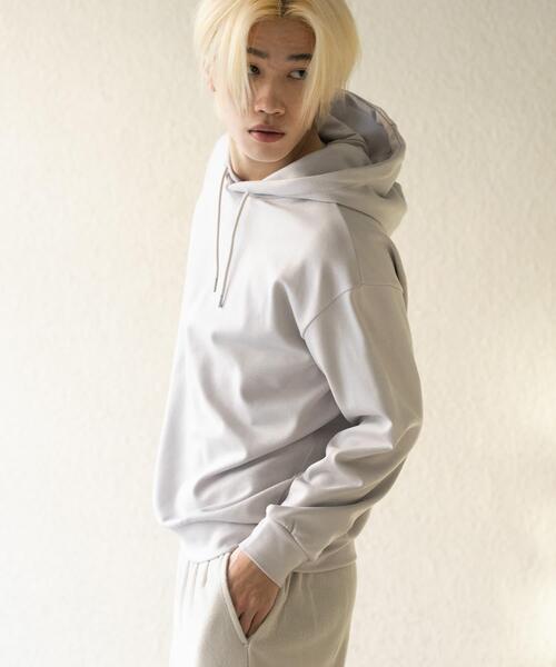 SENSE OF PLACE by URBAN RESEARCH（センスオブプレイスバイアーバンリサーチ）の「ダンボールポンチパーカー（パーカー・メンズ・ライトグレー/ブラウン/ブラック・LARGE/MEDIUM）」の9枚目の写真