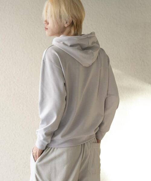 SENSE OF PLACE by URBAN RESEARCH（センスオブプレイスバイアーバンリサーチ）の「ダンボールポンチパーカー（パーカー・メンズ・ライトグレー/ブラウン/ブラック・LARGE/MEDIUM）」の8枚目の写真