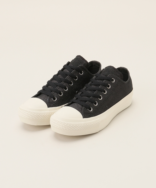 LE TALON(ルタロン)の「CONVERSE/コンバース PLTS グリッター OX(スニーカー・レディース・ブラック・24cm/23.5cm)」の1枚目の写真