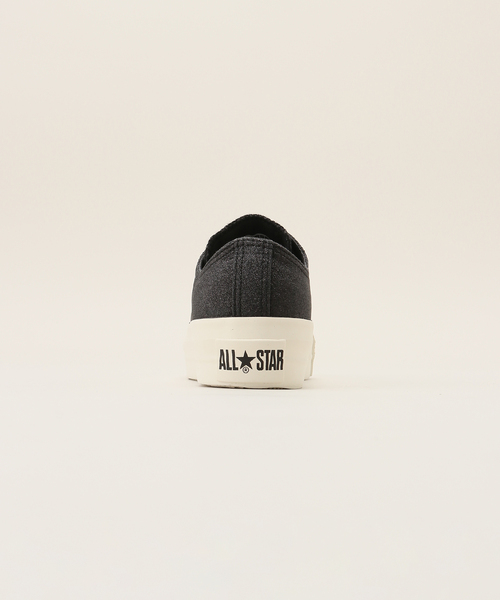 LE TALON(ルタロン)の「CONVERSE/コンバース PLTS グリッター OX(スニーカー・レディース・ブラック・24cm/23.5cm)」の4枚目の写真