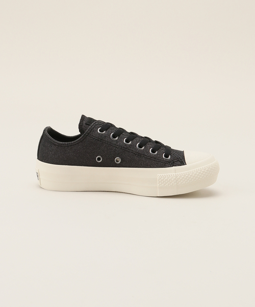 LE TALON(ルタロン)の「CONVERSE/コンバース PLTS グリッター OX(スニーカー・レディース・ブラック・24cm/23.5cm)」の5枚目の写真