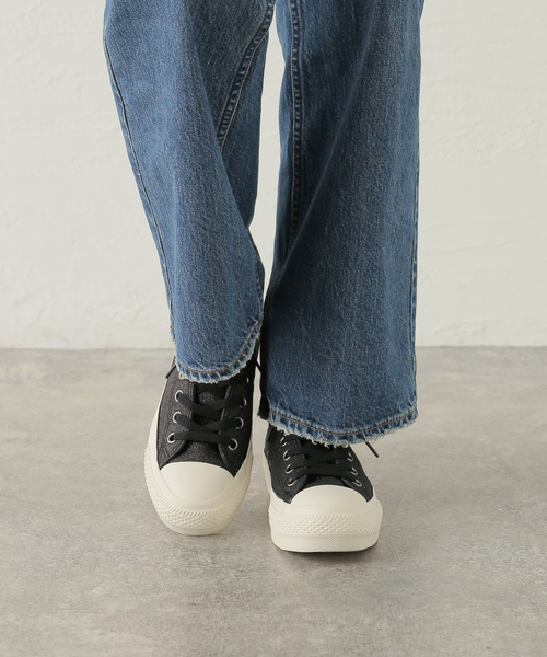 LE TALON(ルタロン)の「CONVERSE/コンバース PLTS グリッター OX(スニーカー・レディース・ブラック・24cm/23.5cm)」の14枚目の写真