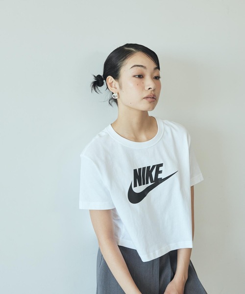 ナイキ Nike Sportswear Sport Essentials+ Tシャツ トップス ナイキ スポーツウェア エッセンシャル ウィメンズ クロップド T