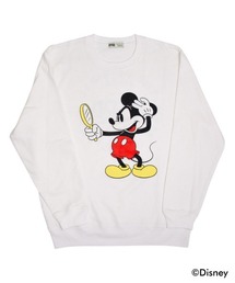 entre square（アントレスクエアー）の「BYRD ディズニークールネックスウェットXXL ホワイト（スウェット）」