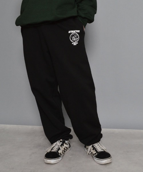 MODISH GAZE（モディシュガゼ）の「【MODISH GAZE】スモーキングガールスウェットパンツ(CP)（スウェットパンツ・メンズ・ネイビー/グレー/ダークグリーン・L/M）」の4枚目の写真