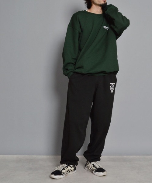 MODISH GAZE（モディシュガゼ）の「【MODISH GAZE】スモーキングガールスウェットパンツ(CP)（スウェットパンツ・メンズ・ネイビー/グレー/ダークグリーン・L/M）」の6枚目の写真