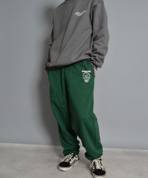 MODISH GAZE（モディシュガゼ）の「【MODISH GAZE】スモーキングガールスウェットパンツ(CP)（スウェットパンツ・メンズ・ネイビー/グレー/ダークグリーン・L/M）」の11枚目の写真