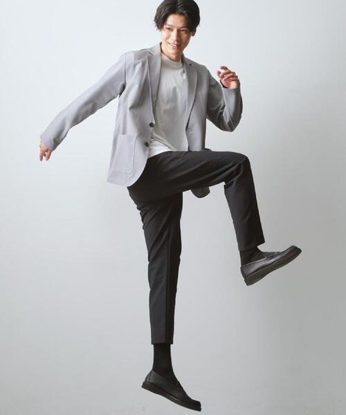 THE SHOP TK （ザ ショップ ティーケー ）の「累計売上15万本突破！！360°ストレッチ スマートムーブイージーパンツ 【洗濯機OK/ウエストゴム/ベルト要らず】（その他パンツ・メンズ・アイボリー/ブラック/オリーブ/サックスブルー/ブルーグリーン/ブラウン系その他5/ブラウン系8/ネイビー系5/ブラック系7・01/02/03/04/05）」の17枚目の写真