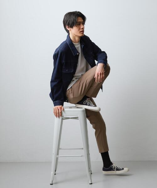 THE SHOP TK （ザ ショップ ティーケー ）の「累計売上15万本突破！！360°ストレッチ スマートムーブイージーパンツ 【洗濯機OK/ウエストゴム/ベルト要らず】（その他パンツ・メンズ・アイボリー/ブラック/オリーブ/サックスブルー/ブルーグリーン/ブラウン系その他5/ブラウン系8/ネイビー系5/ブラック系7・01/02/03/04/05）」の21枚目の写真