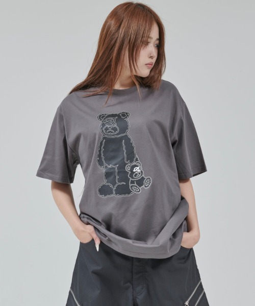 ★OY★DOLLY WITH ODOLLY TEE - WHITE★正規品/韓国直送料込 OY/オーワイ』 LOGO DOLLY TEE/ロゴドリー半袖Tシャツ OY│A'GEM