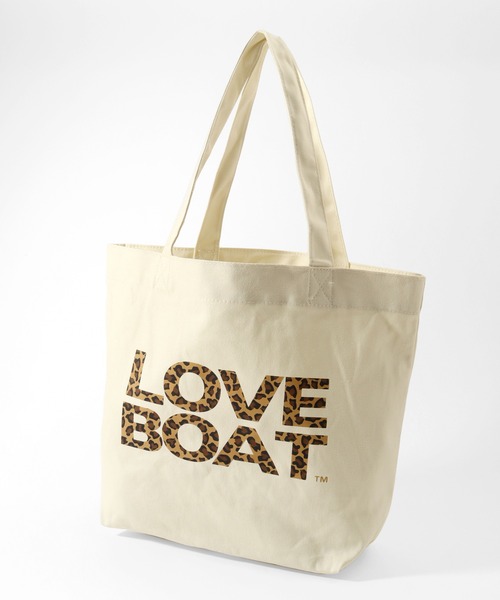 LOVE BOAT(ラブ・ボート)の「【Disney/ディズニー】×【LOVE BOAT/ラブボート】キャンバストート(トートバッグ・レディース・アイボリー/ブラック・FREE)」の5枚目の写真