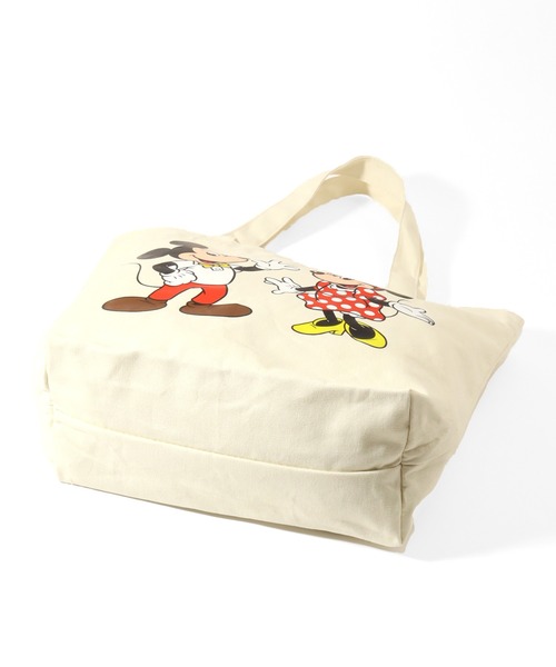 LOVE BOAT(ラブ・ボート)の「【Disney/ディズニー】×【LOVE BOAT/ラブボート】キャンバストート(トートバッグ・レディース・アイボリー/ブラック・FREE)」の8枚目の写真