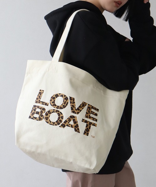 LOVE BOAT(ラブ・ボート)の「【Disney/ディズニー】×【LOVE BOAT/ラブボート】キャンバストート(トートバッグ・レディース・アイボリー/ブラック・FREE)」の17枚目の写真