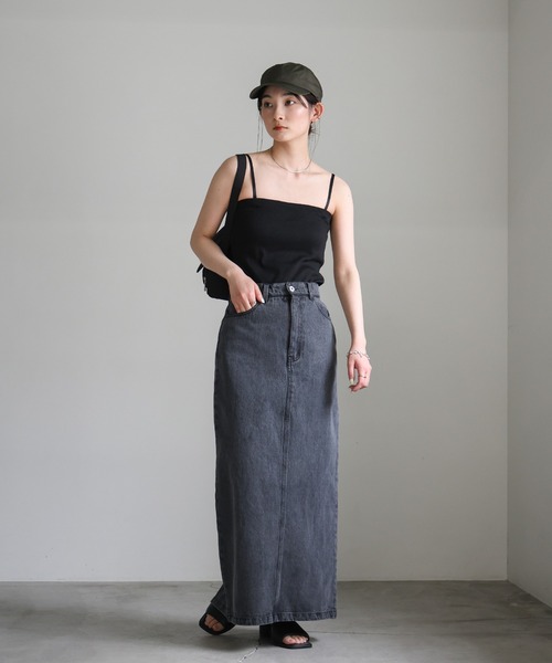 select MOCA（セレクトモカ）の「2WAYカップ付きチューブトップ【ストラップ取り外し可】（チューブトップ・レディース・アイボリー/グレイッシュベージュ/ブラック・FREE）」の6枚目の写真