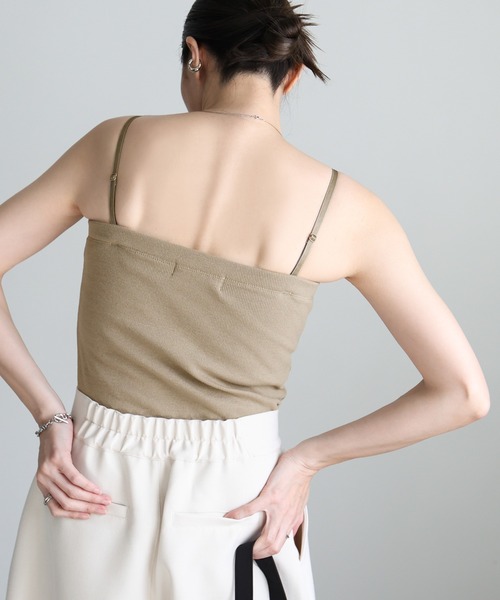 select MOCA（セレクトモカ）の「2WAYカップ付きチューブトップ【ストラップ取り外し可】（チューブトップ・レディース・アイボリー/グレイッシュベージュ/ブラック・FREE）」の11枚目の写真