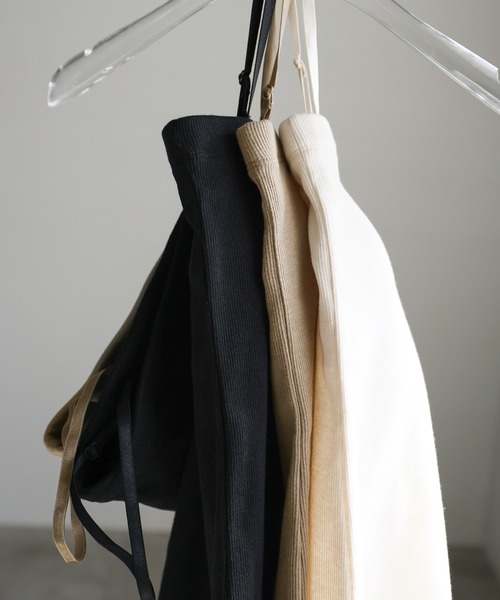 select MOCA（セレクトモカ）の「2WAYカップ付きチューブトップ【ストラップ取り外し可】（チューブトップ・レディース・アイボリー/グレイッシュベージュ/ブラック・FREE）」の20枚目の写真