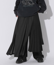Anui（アニュイ）の「【UNISEX/2サイズ展開】デニムＭＩＸカバースカート（スカート・メンズ）」