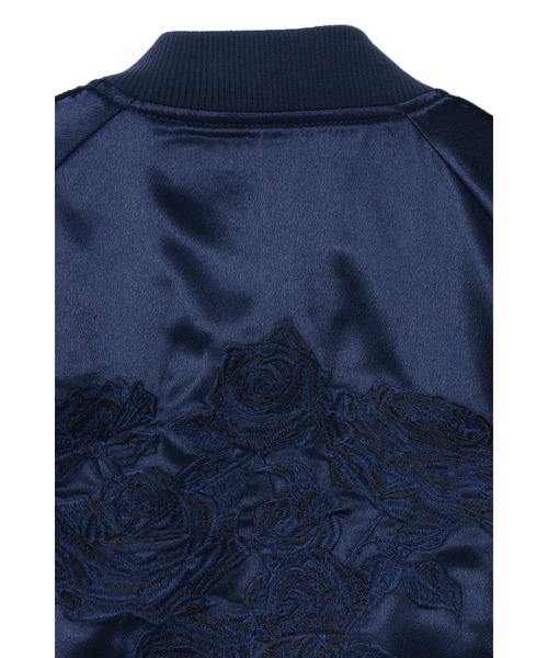 TORNADO MART（トルネードマート）の「TORNADO MART∴ブラックサーフスカジャン（スカジャン・メンズ・ネイビー/ブラック・XXL/L/M/LL）」の6枚目の写真