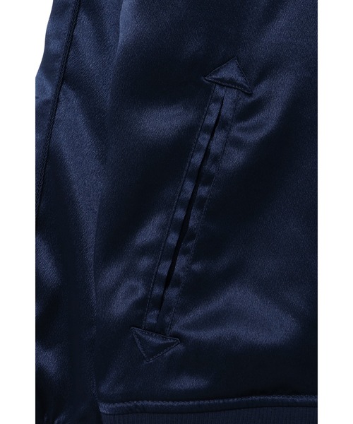 TORNADO MART（トルネードマート）の「TORNADO MART∴ブラックサーフスカジャン（スカジャン・メンズ・ネイビー/ブラック・XXL/L/M/LL）」の9枚目の写真