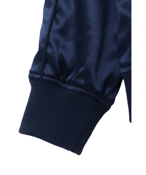 TORNADO MART（トルネードマート）の「TORNADO MART∴ブラックサーフスカジャン（スカジャン・メンズ・ネイビー/ブラック・XXL/L/M/LL）」の8枚目の写真