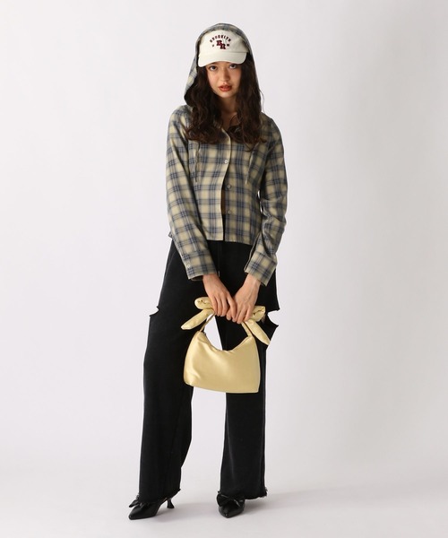 FOREVER 21(フォーエバー トゥエンティーワン)の「【2025SS】ヴィンテージライクサイドカットアウトスウェットパンツ(スウェットパンツ・レディース・ピンク/ブラック/カーキ/グレー・SMALL/MEDIUM)」の16枚目の写真