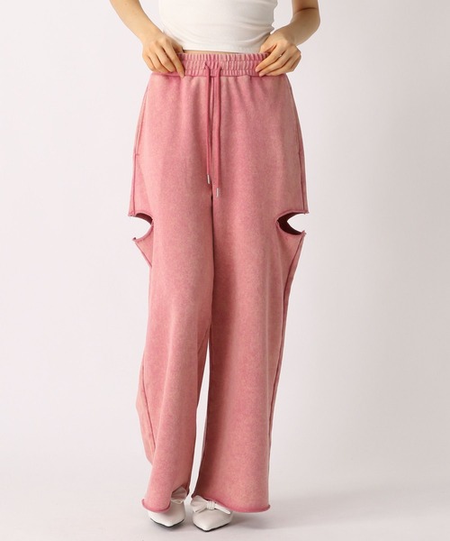 FOREVER 21(フォーエバー トゥエンティーワン)の「【2025SS】ヴィンテージライクサイドカットアウトスウェットパンツ(スウェットパンツ・レディース・ピンク/ブラック/カーキ/グレー・SMALL/MEDIUM)」の11枚目の写真