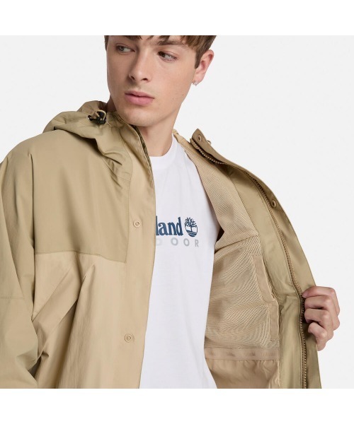 【フード取り外し可】Timberland ティンバーランド　ジャケット　アウター セール】メンズ ウォータープルーフ フード ジャケット（その他