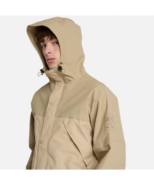 【フード取り外し可】Timberland ティンバーランド　ジャケット　アウター セール】メンズ ウォータープルーフ フード ジャケット（その他