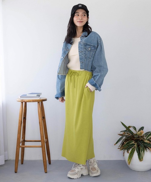 LOWRYS FARM（ローリーズファーム）の「レイヤードフウニットプルオーバー 288088（ニット/セーター・レディース・アイボリー/グレー/グリーン・FREE）」の18枚目の写真