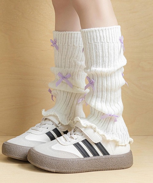 lulunoix/リボンレッグウォーマー N15359（レッグウォーマー）｜CERCA