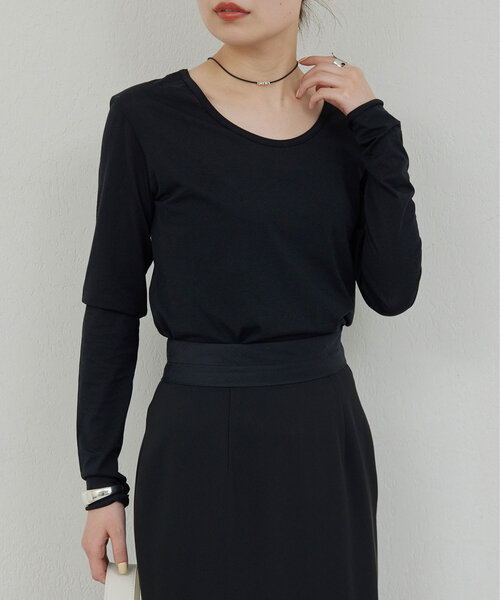 GALLARDAGALANTE ブラック長袖Tシャツ＊美品＊タグ付き