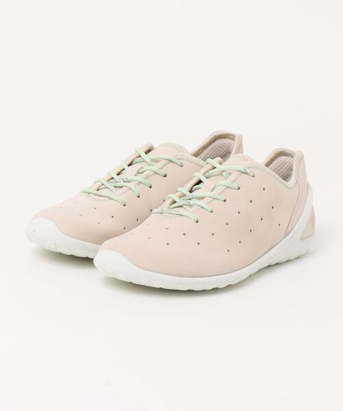 ECCO(エコー)の「ECCO バイオム エブリディ 本革 レディース アウトドアスニーカー(スニーカー・レディース・ベージュ・39/38/37/36)」の1枚目の写真