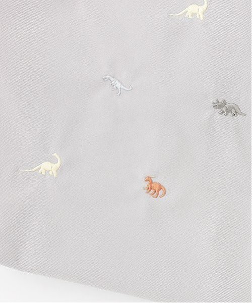 petit main（プティマイン）の「刺しゅうレッスンバッグ（トートバッグ・キッズ・ネイビー/グレー・F）」の10枚目の写真