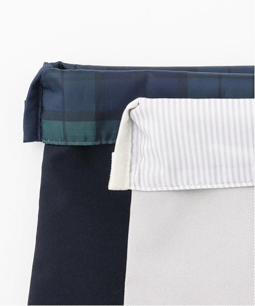 petit main（プティマイン）の「刺しゅうレッスンバッグ（トートバッグ・キッズ・ネイビー/グレー・F）」の13枚目の写真