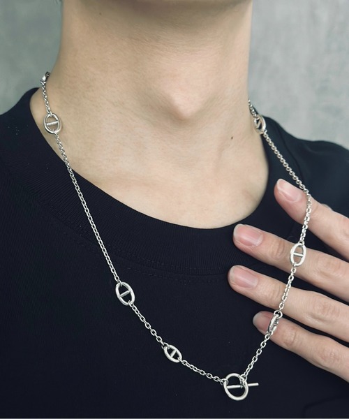 【B-925 SILVER】925ネックレス b925-n282-19g Nn