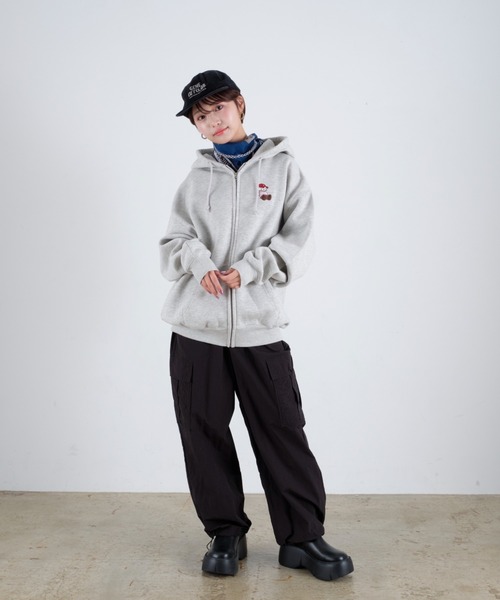 Muck zip hoodie / ムクジップフーディー（パーカー）｜tombonia