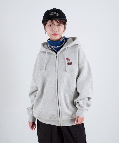 Muck zip hoodie / ムクジップフーディー（パーカー）｜tombonia